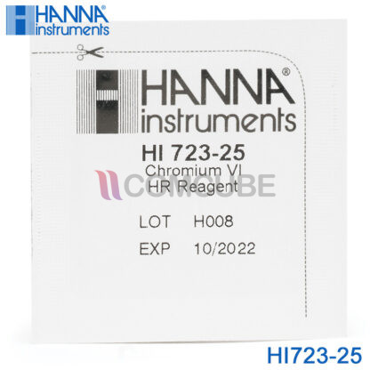 โครเมียม Chromium VI รีเอเจนต์ช่วงสูง HANNA HI723-25 (25 tests)