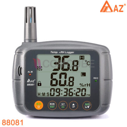 AZ Instrument 88081 เครื่องบันทึกอุณหภูมิและความชื้น