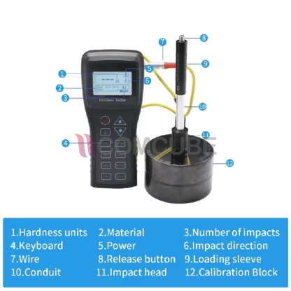 SHAHE SL-150 เครื่องวัดความแข็งเหล็ก Leeb Hardness Tester - Image 2